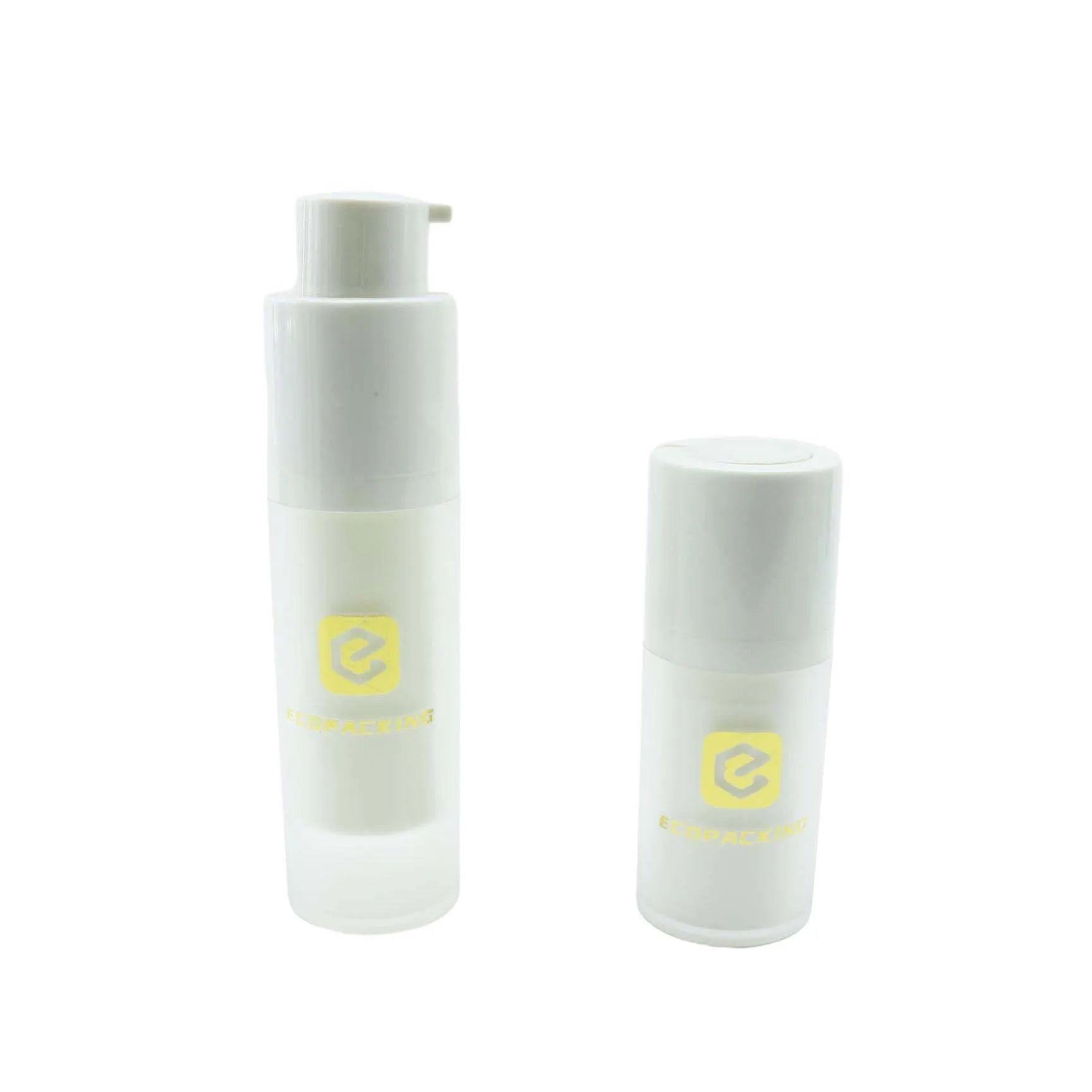 Twist Airless Pump Bottle Gold 100 Ml Round Airless Pump Acrylic Bottles for Cosmetics - 图片 5