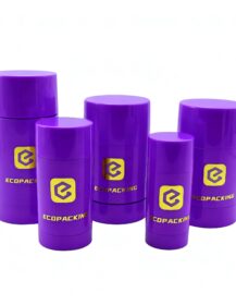 15ml 30ml 50ml 75ml Round Empty Lip Balm & Deodorant Stick Tubes Refillable Deodorant Container Containers for Personal Care