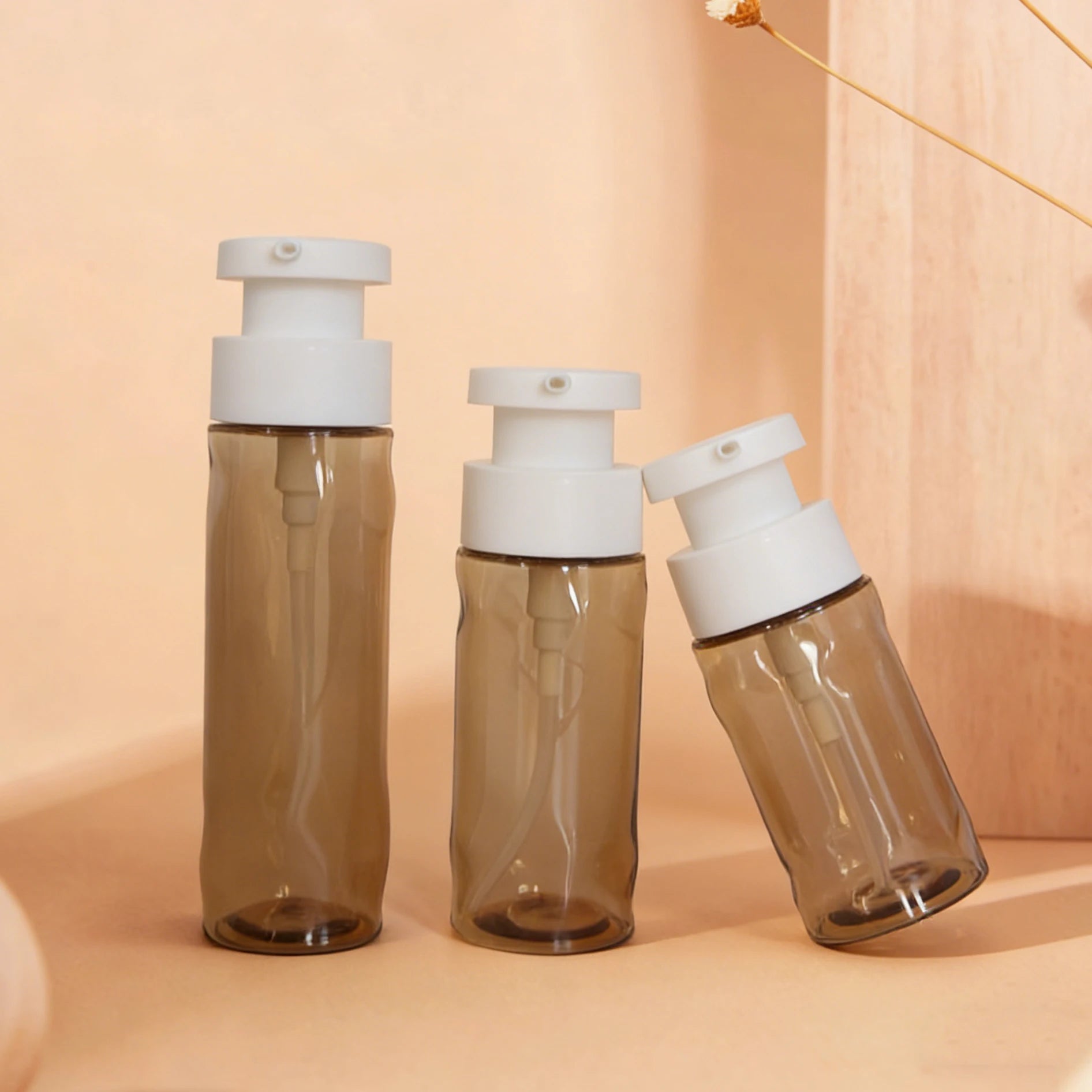 100ml 120ml 200ml Shampoo Body Wash Pump Bottle Empty Plastic Lotion Pump Bottle Skincare Packaging - 图片 3