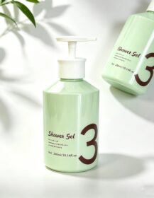 100ml 200ml 300ml Glass Pump Bottle Empty Soap Dispenser With Pump Refillable Containers Skincare Sets