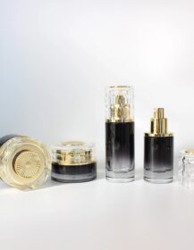 High End Glass Cosmetic Glass Essential Oil Hair Oil Serum Bottle with Lotion Pump Spray 20ml 30ml 50ml 100ml 120ml