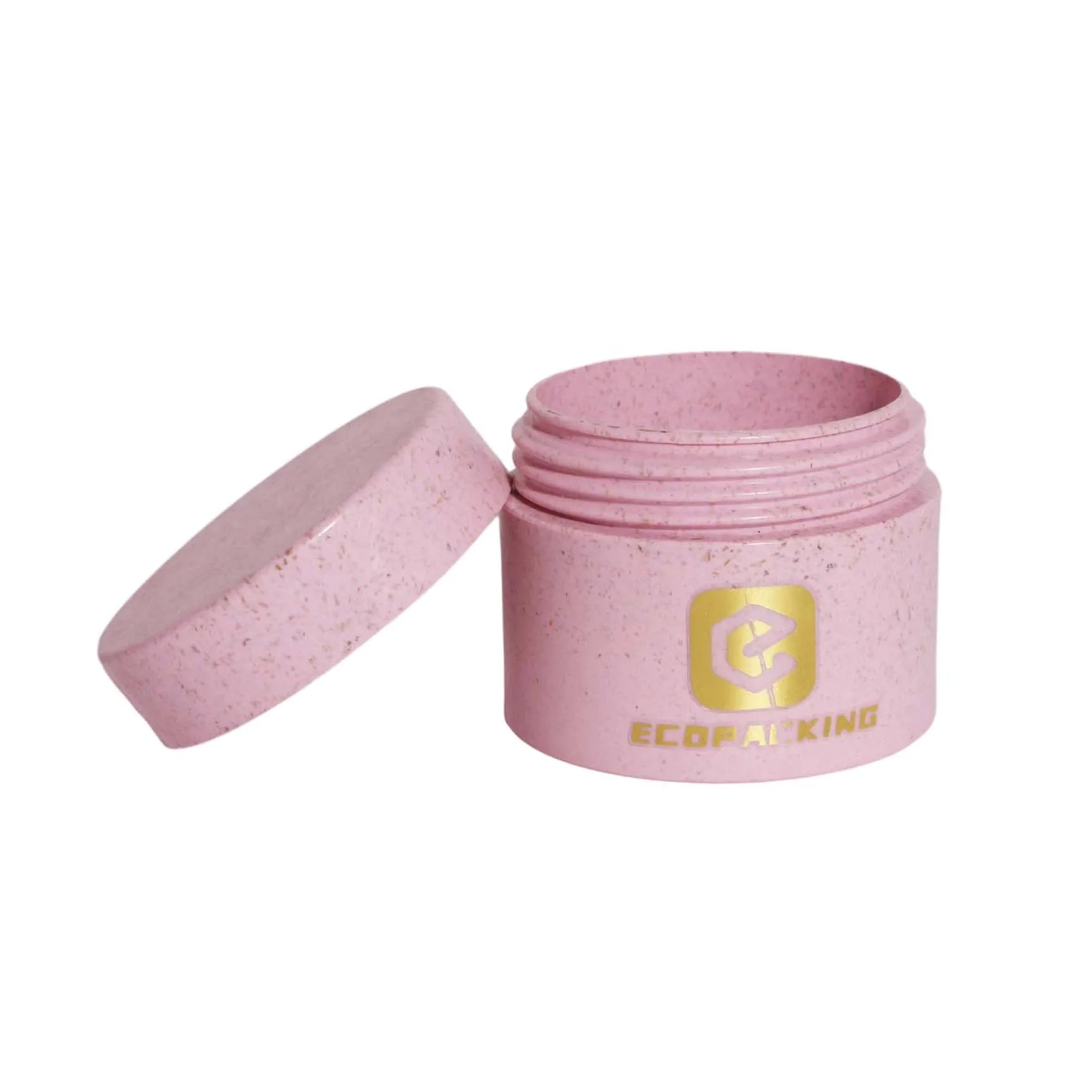 Luxury 10g 20g 30g 50g 100g 150g 200g 250g pink Wheat Straw Cream Jar Container - 图片 2