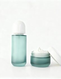 In Stock 30g 50g Face Cream Jar Cosmetic Set 30ml 50ml 100ml 120ml Glass Spray Bottle and Pump Bottle