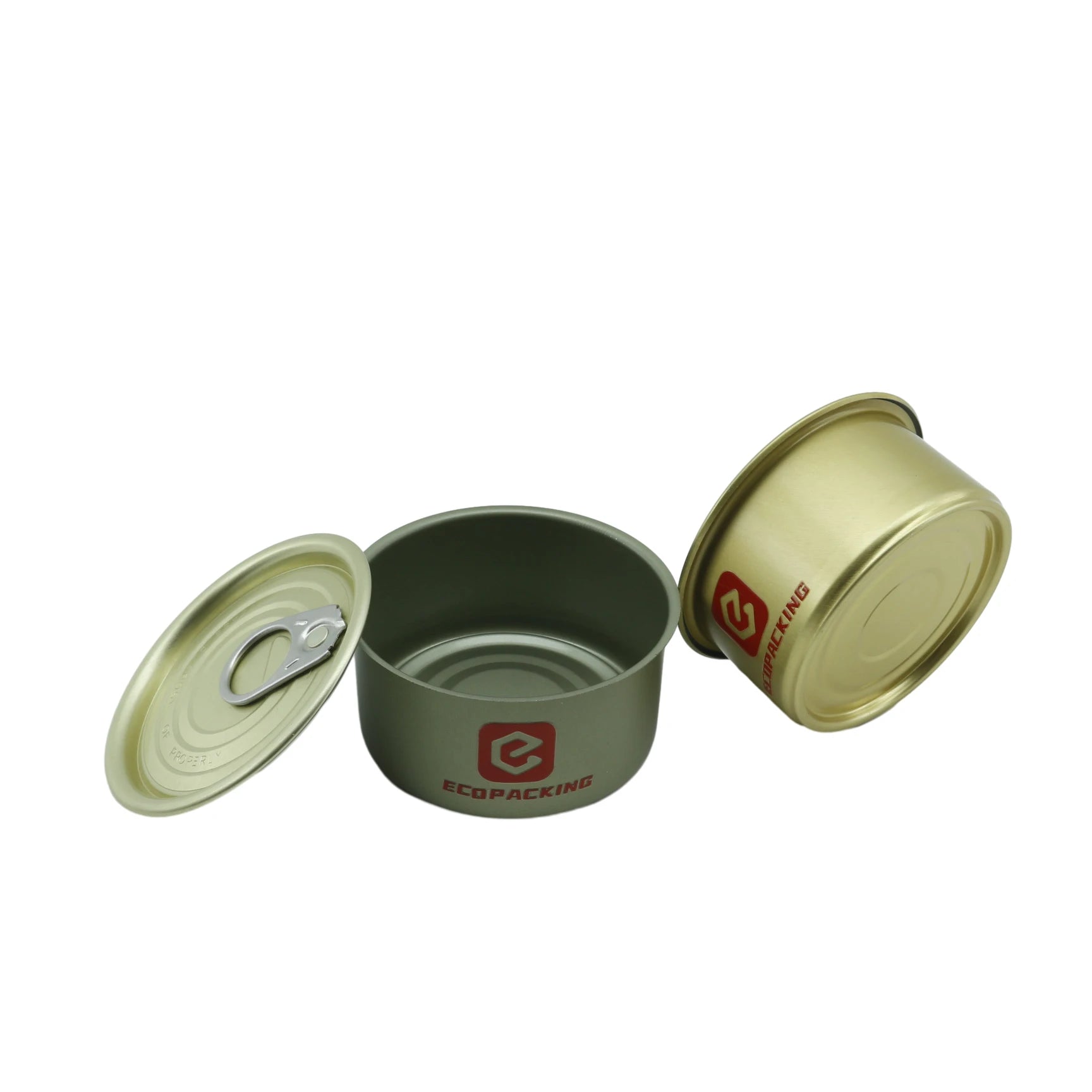 100ml Sardin Fish Tin Can Tuna Canned for Food Packing with Ring Pull Inventoty - 图片 5