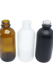 1oz 2oz 4oz 15ml 30ml 60ml 120ml 1 2 4 oz Amber Cosmetics Empty Essential Oil Face Serum Glass Dropper Bottles with Dropper