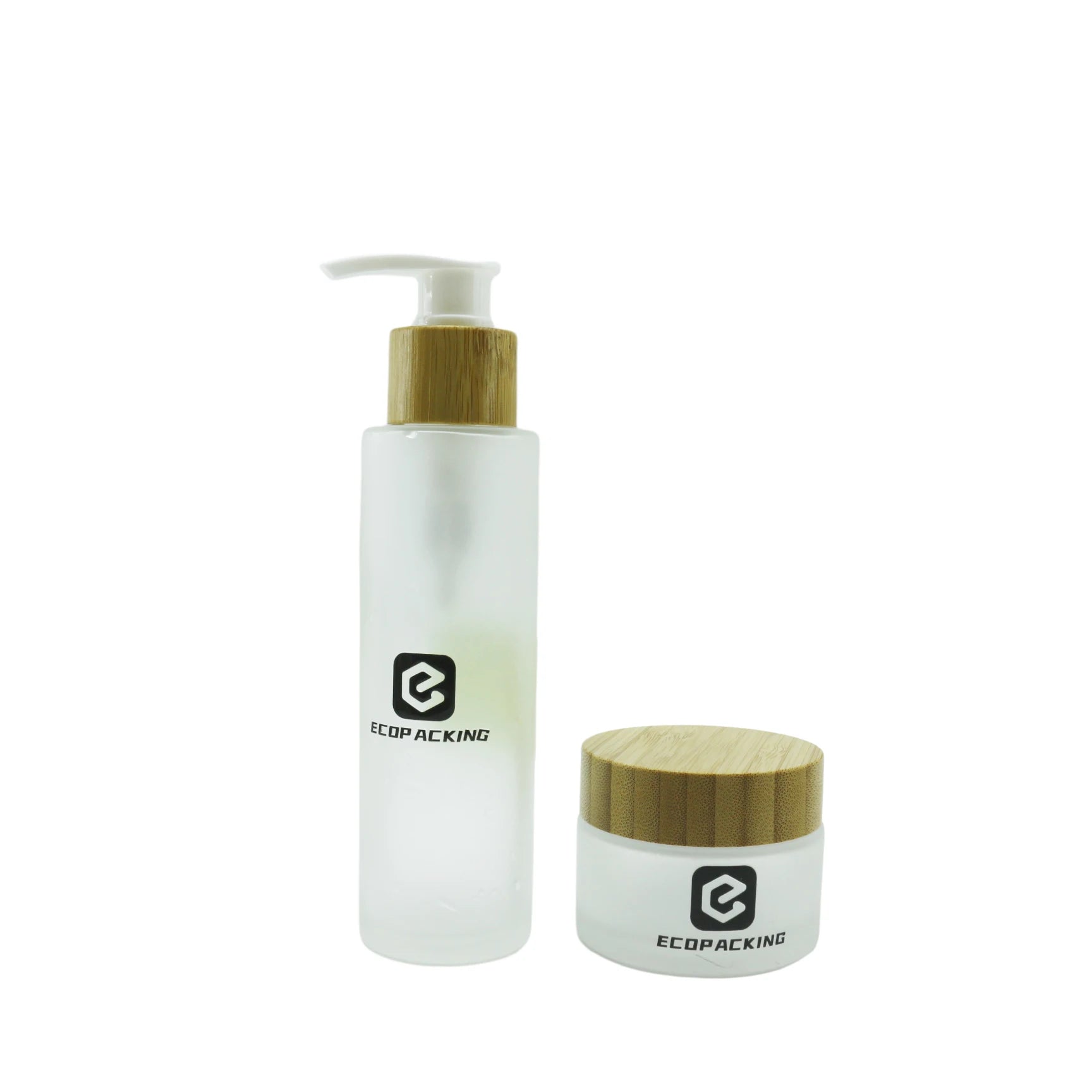 10ml 15ml 20ml 30ml 50ml 60ml 100ml 120ml 150ml 200ml Cosmetic Pump Glass Lotion Bottle for Hair Oil Body Lotion Essence B8888 - 图片 5