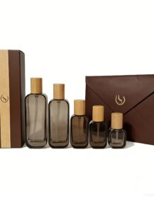 High Quality Luxury Lotion Pump Bottle 30ml 50ml 100ml Square 30g 50g Glass Face Cream Jar with Bamboo Lid for Skin Care
