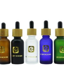 Empty Custom Luxury Cosmetic Hair Essential Oil Essence Serum Glass Dropper Bottle 5ml 10ml 15ml 20ml 30ml 50ml 100ml